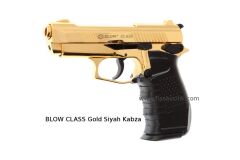 BLOW CLASS Kurusıkı Tabanca Gold Siyah Kabza.