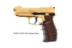 BLOW CLASS Kurusıkı Tabanca Gold Ahşap Kabza.