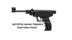 AIR PISTOL HAVALI TABANCA Siyah Kabza.