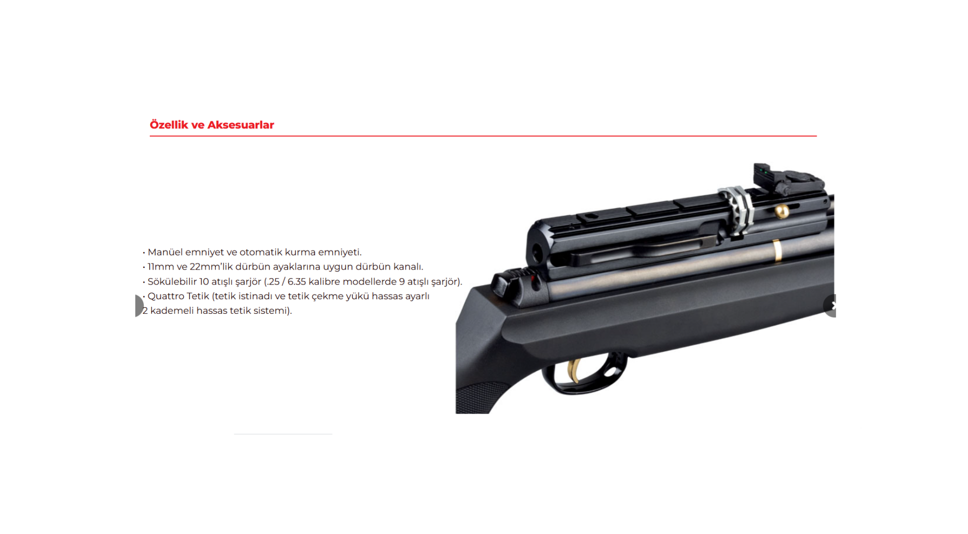 HATSAN AT44-10 CAMO PCP Havalı Tüfek