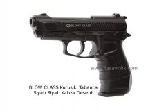 BLOW CLASS Kurusıkı Tabanca Siyah Siyah Kabza Desenli.