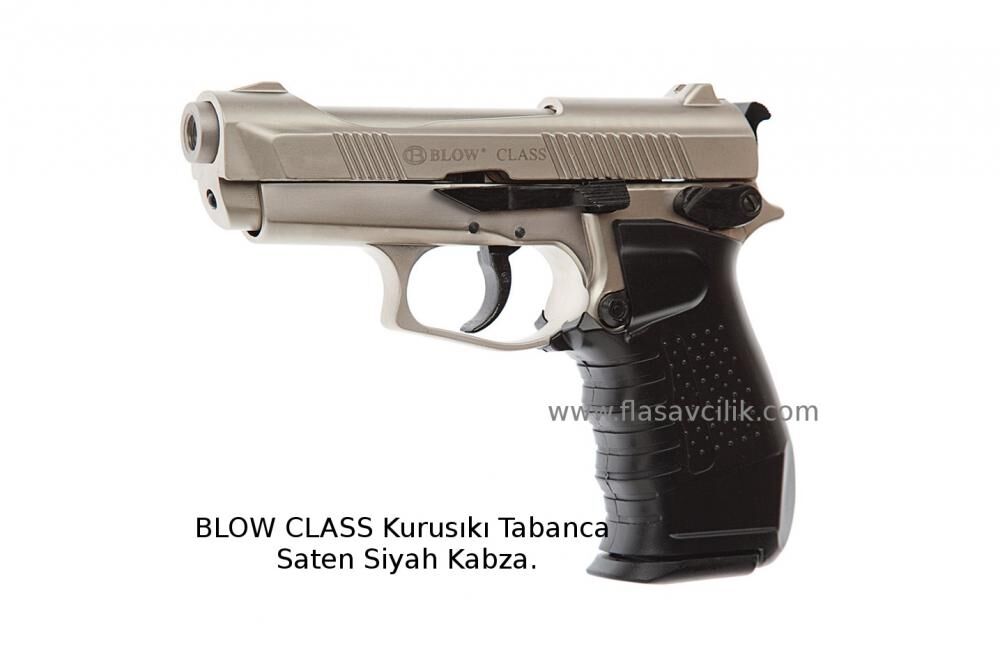 BLOW CLASS Kurusıkı Tabanca Saten Siyah Kabza.