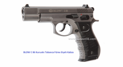 BLOW C 75 Kurusıkı Tabanca Füme Siyah Kabza.