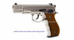 BLOW C75 Kurusıkı Tabanca Saten Ahşap Kabza.