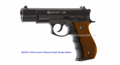 BLOW C 75 Kurusıkı Tabanca Siyah Ahşap Kabza.