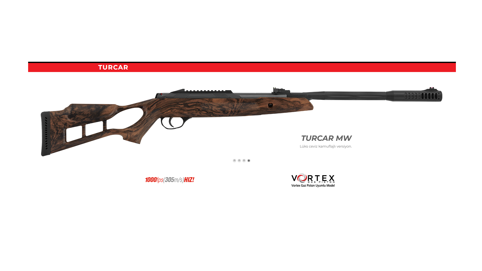 HATSAN TURCAR MW Kırma Namlu Havalı Tüfek