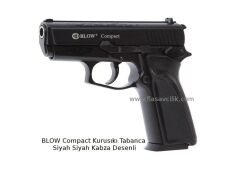 BLOW Compact Kurusıkı Tabanca Siyah Siyah Kabza Desenli.