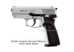 BLOW Compact Kurusıkı Tabanca Krom Siyah Kabza.