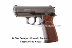 BLOW Compact Kurusıkı Tabanca Saten Ahşap Kabza.