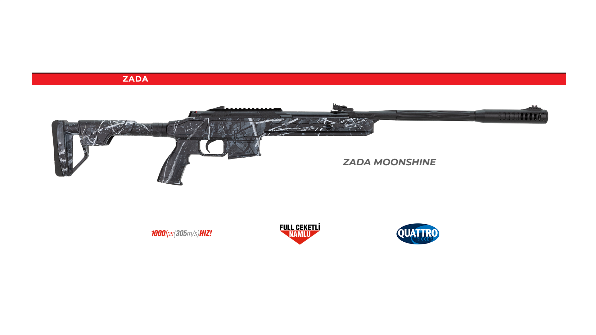 HATSAN ZADA MOONSHINE Kırma Namlu Havalı Tüfek
