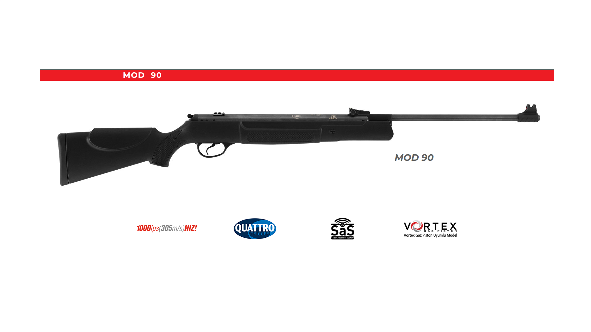 HATSAN MOD 90 Kırma Namlu Havalı Tüfek