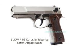 BLOW F 06 Kurusıkı Tabanca Saten Ahşap Kabza.