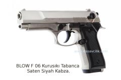 BLOW F 06 Kurusıkı Tabanca Saten Siyah Kabza.