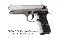 BLOW F 06 Kurusıkı Tabanca Saten Siyah Kabza.