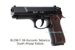 BLOW F 06 Kurusıkı Tabanca Siyah Ahşap Kabza.