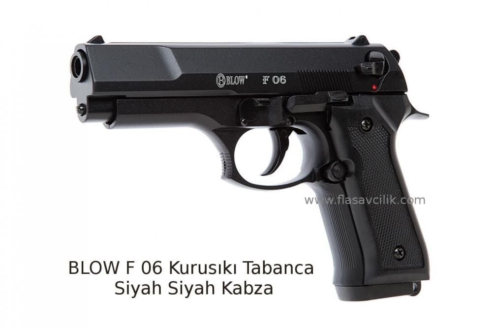 BLOW F 06 Kurusıkı Tabanca Siyah Siyah Kabza.