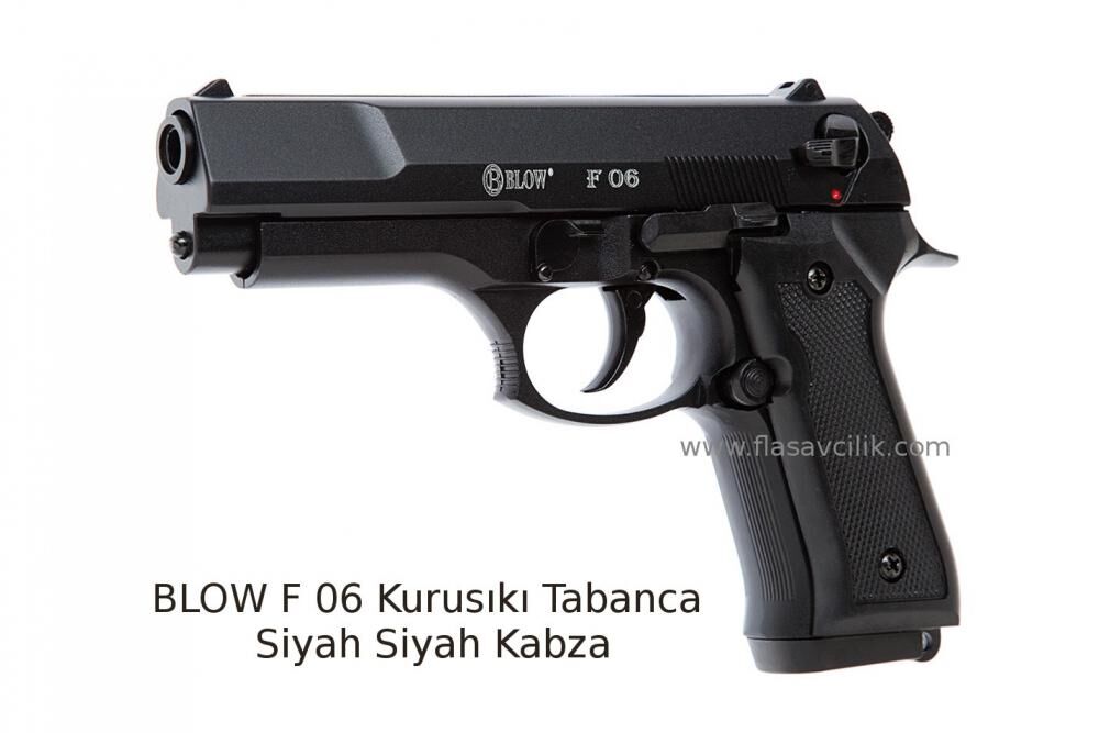 BLOW F 06 Kurusıkı Tabanca Siyah Siyah Kabza.
