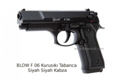 BLOW F 06 Kurusıkı Tabanca Siyah Siyah Kabza.