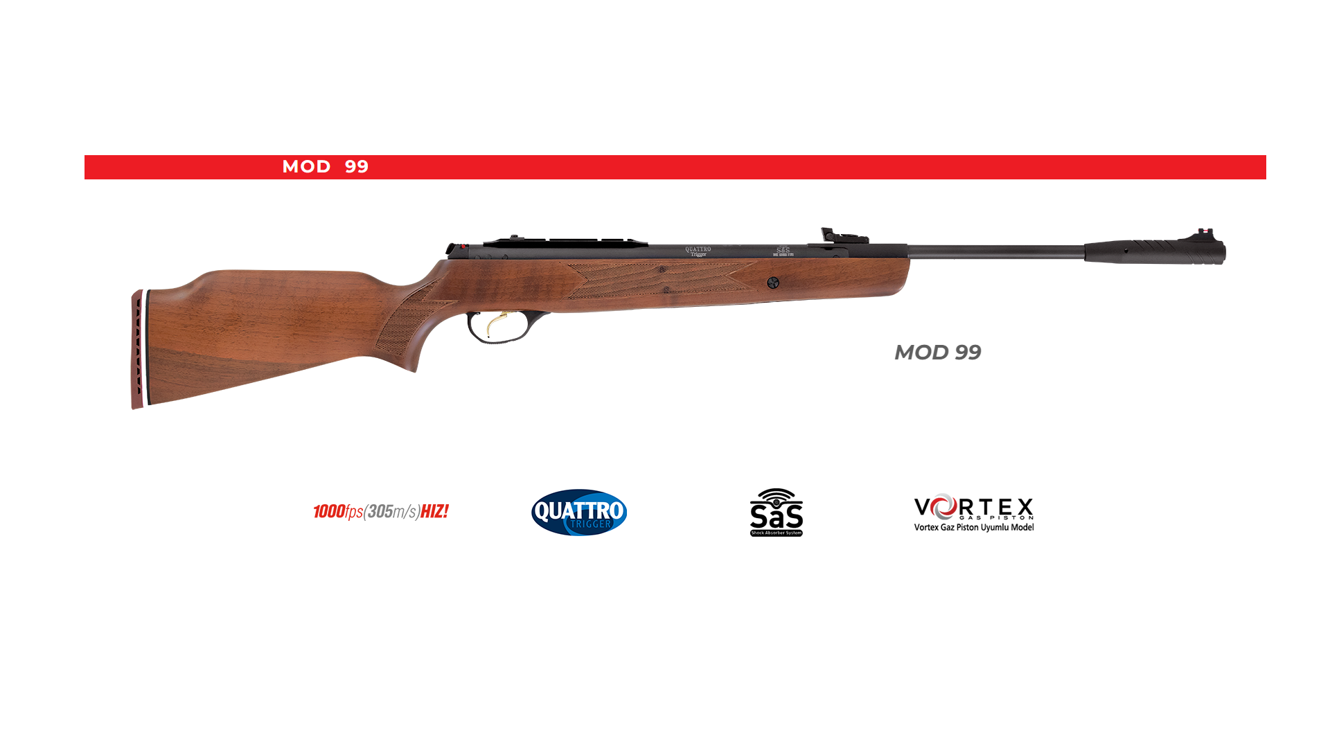 HATSAN MOD 99 Kırma Namlu Havalı Tüfek