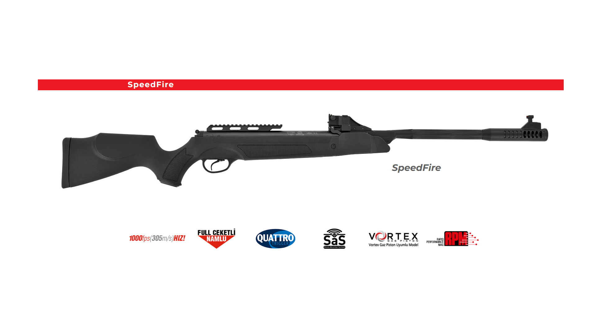 HATSAN SpeedFire Kırma Namlu Havalı Tüfek