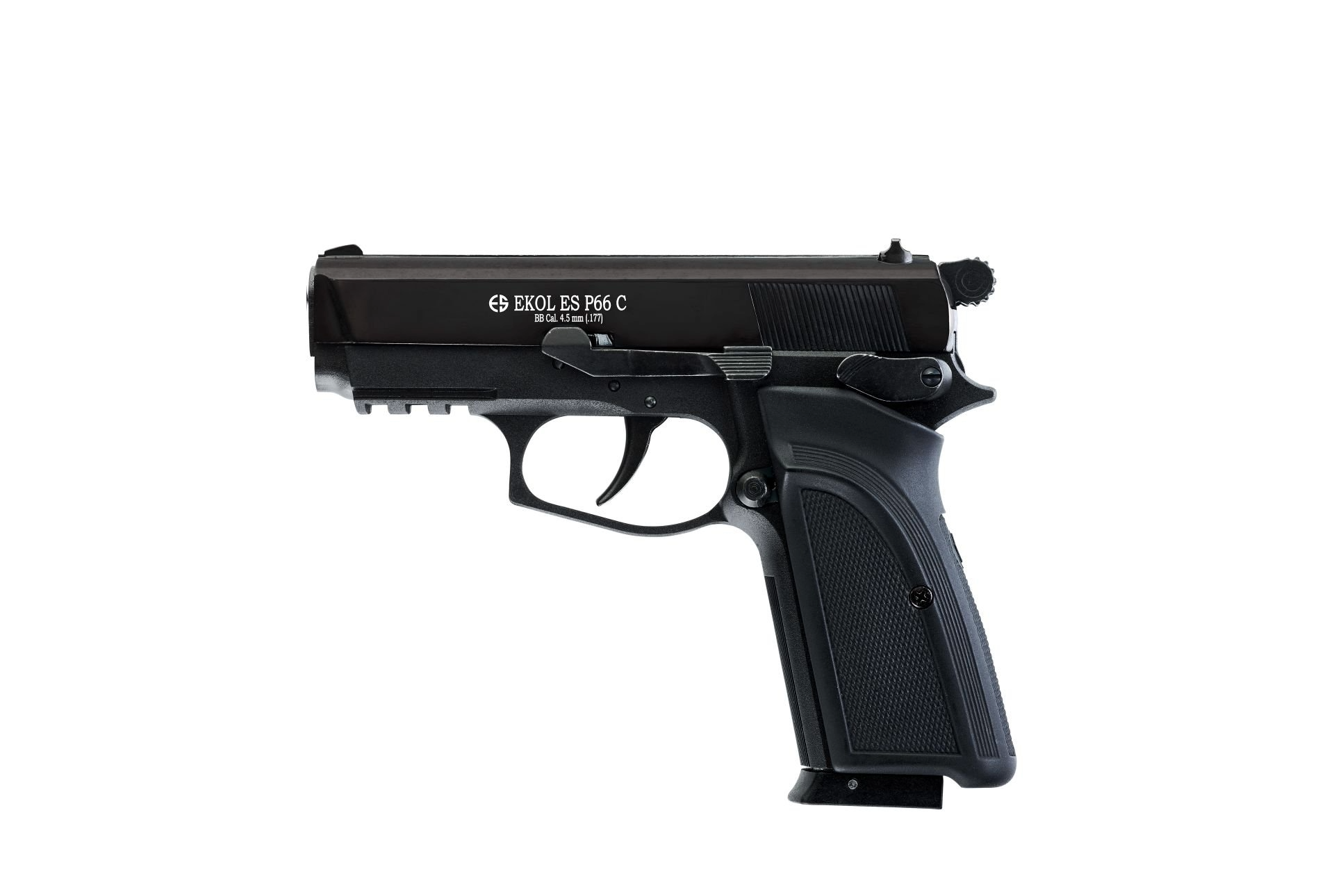 EKOL VOLTRAN ES P66C 4,5 mm SİYAH Havalı Tabanca Siyah