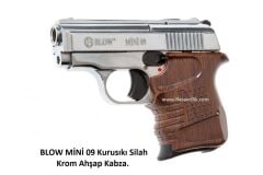 BLOW MİNİ 09 Kurusıkı Silah Krom Ahşap Kabza.