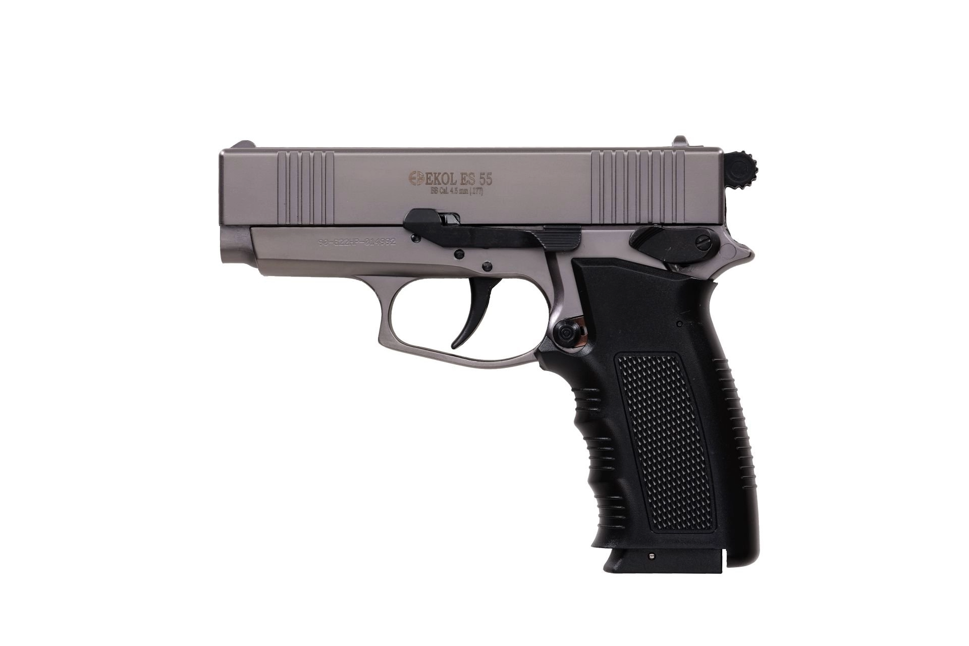 EKOL VOLTRAN ES 55 Havalı Tabanca 4,5 mm Füme