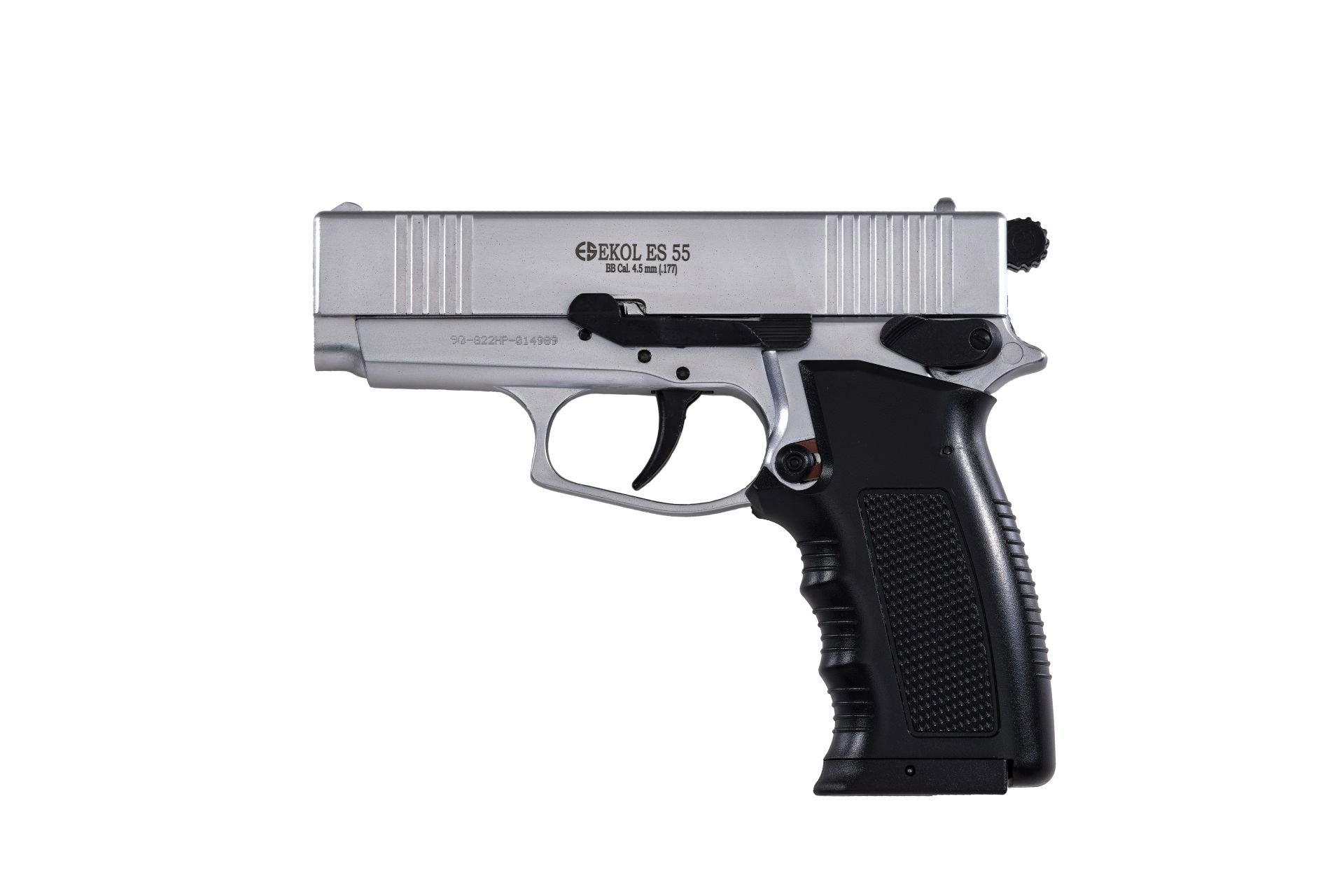 EKOL VOLTRAN ES 55 Havalı Tabanca 4,5 mm Parlak Beyaz