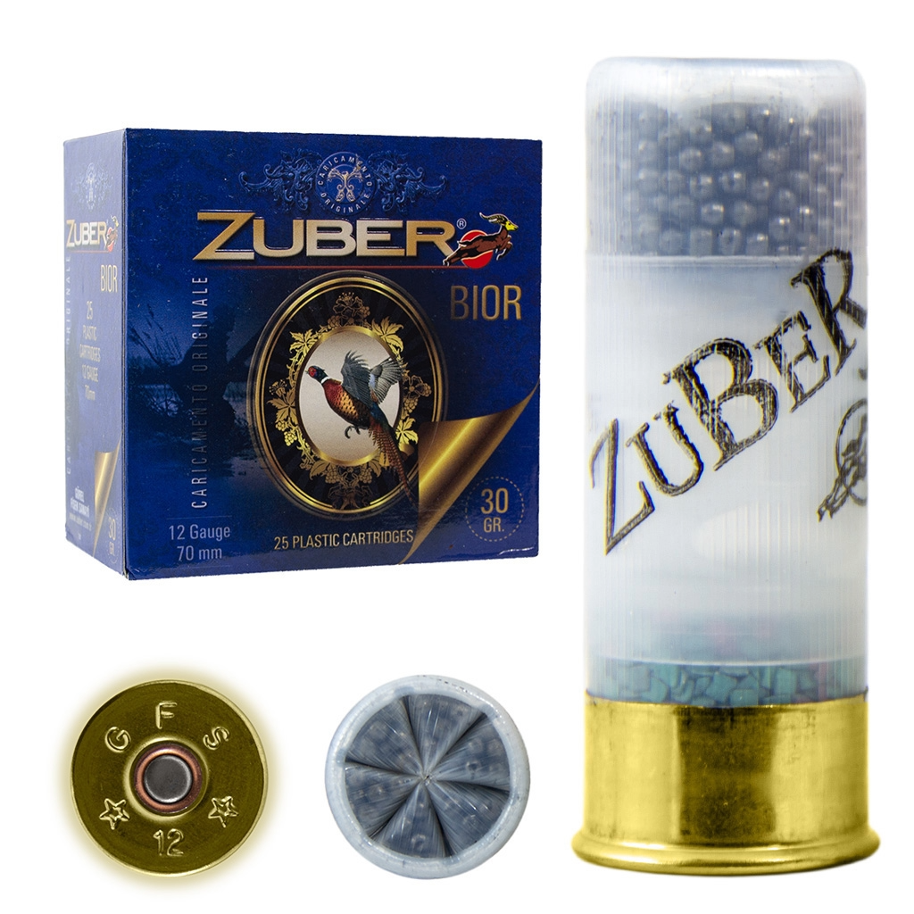 ZUBER 12 Kalibre 30 gram Av Fişeği (Bior Tapa)