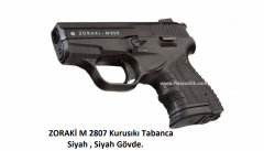 ZORAKİ M 906 Kurusıkı Tabanca,Siyah Mekanizma,Siyah Polimer Gövde.