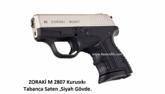 ZORAKİ M 2807 Kurusıkı Tabanca,Saten Mekanizma,Siyah Polimer Gövde.