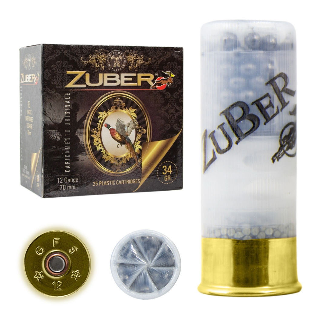 ZUBER 12 Kalibre 34 gram Av Fişeği