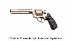 ZORAKİ R1 6'' Kurusıkı Toplu Silah Saten ,Siyah Kabza.