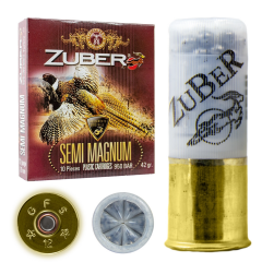 ZUBER 12 Kalibre 42 gram Semi Magnum Av Fişeği 950 Bar