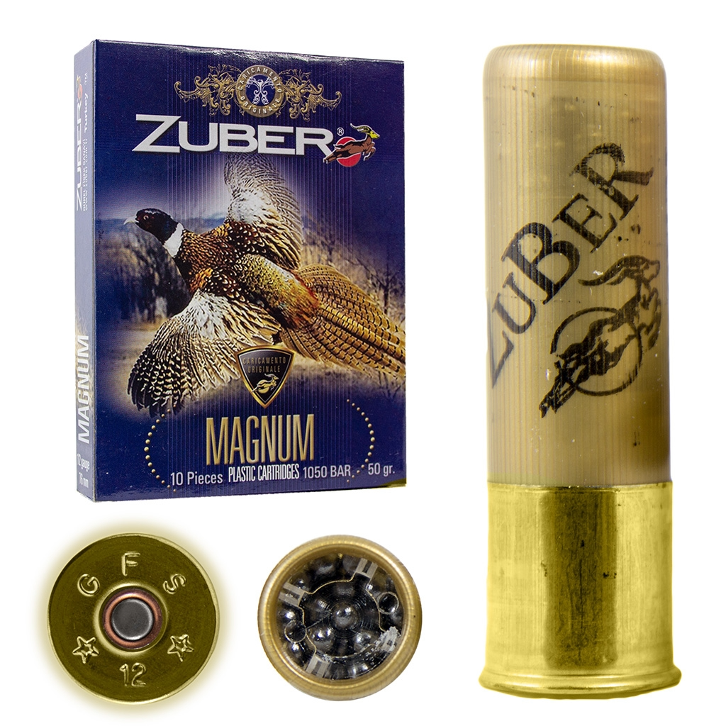 ZUBER 12 Kalibre 50gram Magnum Av Fişeği