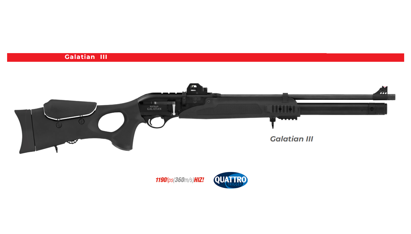 HATSAN Galatian III PCP Havalı Tüfek