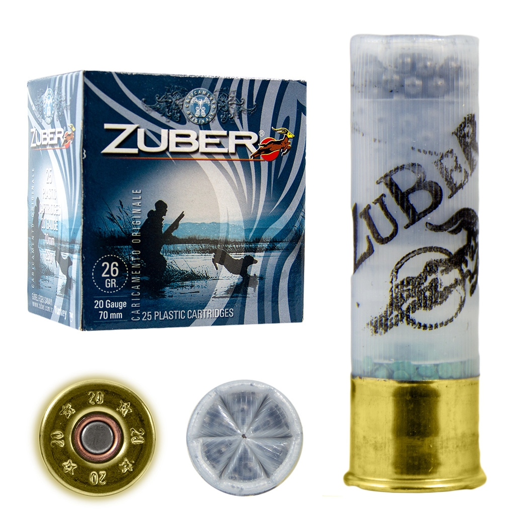 ZUBER 20 Kalibre 26gram Av Fişeği