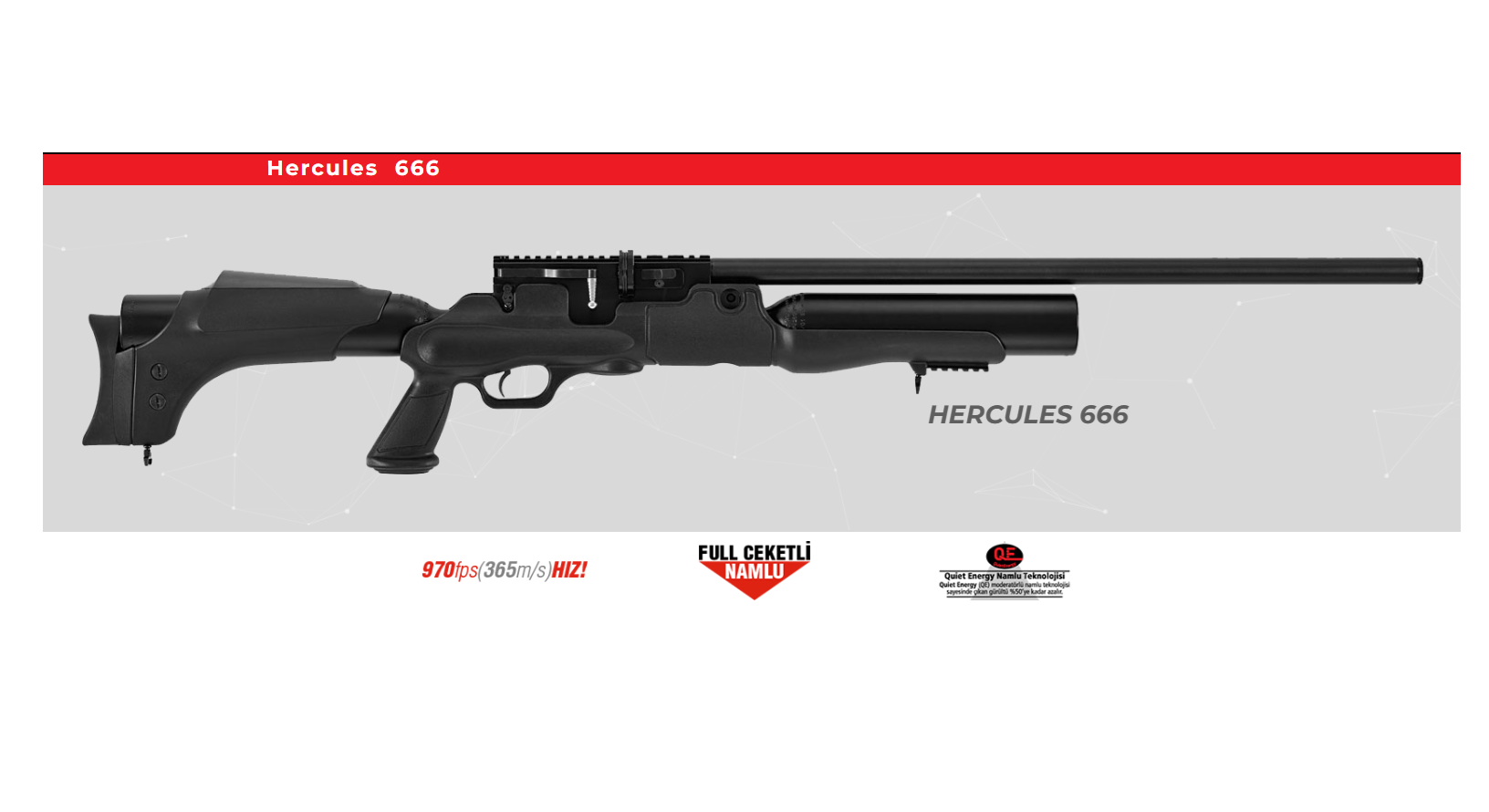 HATSAN Hercules 666 PCP Havalı Tüfek