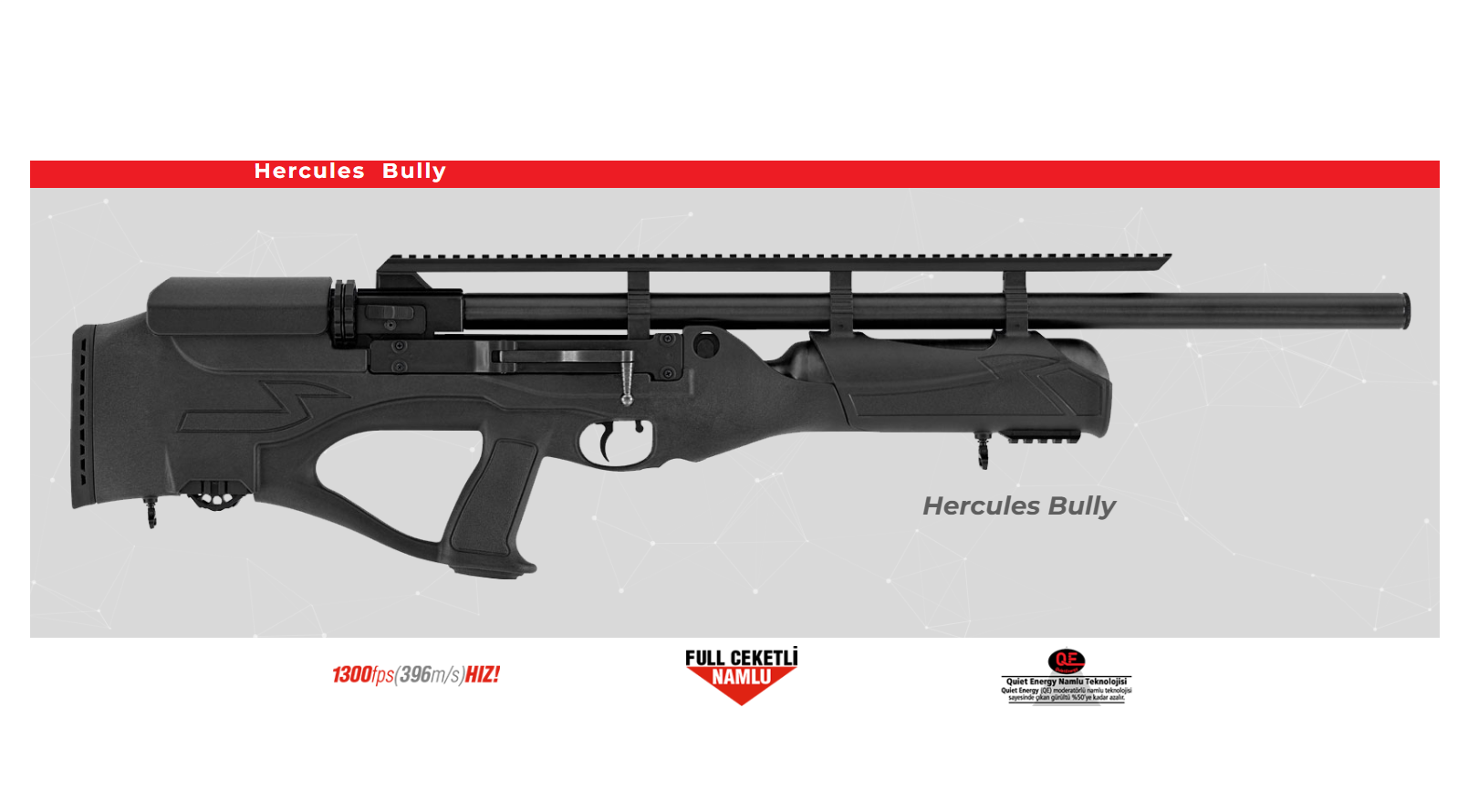 HATSAN Hercules Bully PCP Havalı Tüfek