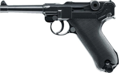 KWC LUGER P08 (KMB41DHN) Blowback HAVALI TÜPLÜ TABANCA  4,5mm