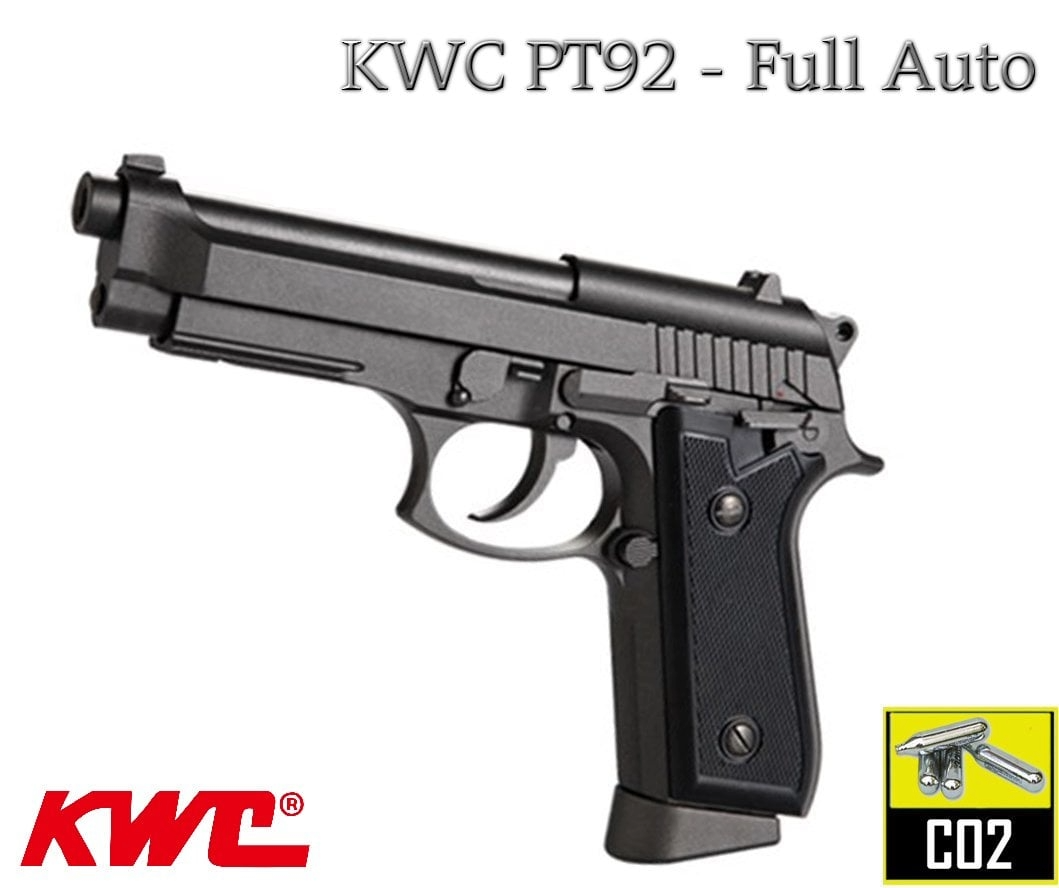 KWC Beretta PT92 Blowback Havalı Tabanca 4,5mm