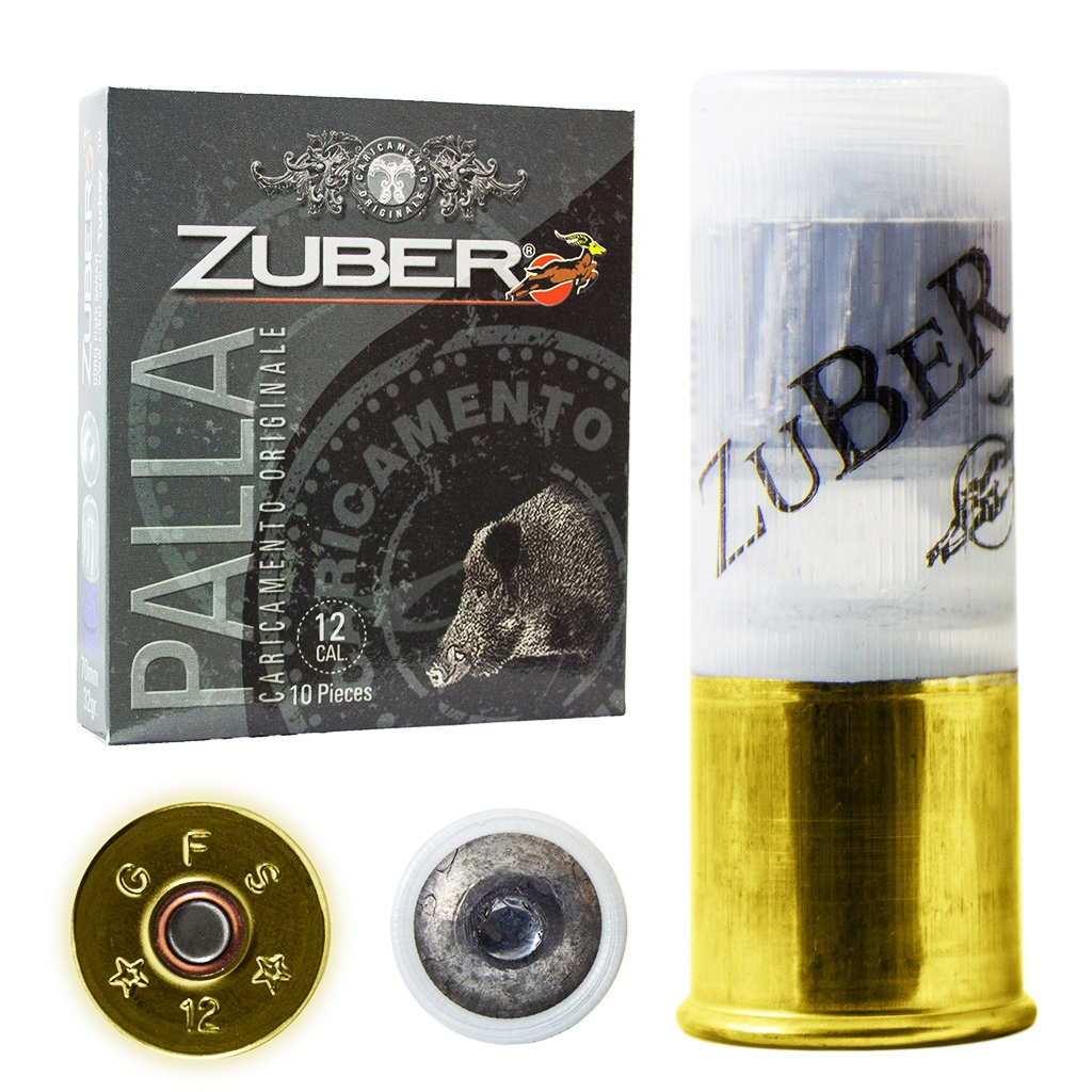 ZUBER 12 Kallibre Tek Kurşun Palla