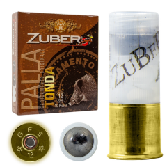 ZUBER 12 Kallibre Tek Kurşun - Tonda
