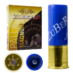 ZUBER 12 Kalibre 44 Gram Magnum Palla Tek Kurşun - 76 mm 1050 Bar