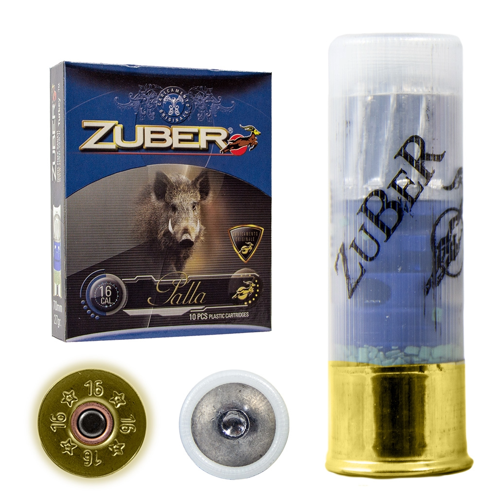 ZUBER 16 Kalibre Tek Kurşun - Palla