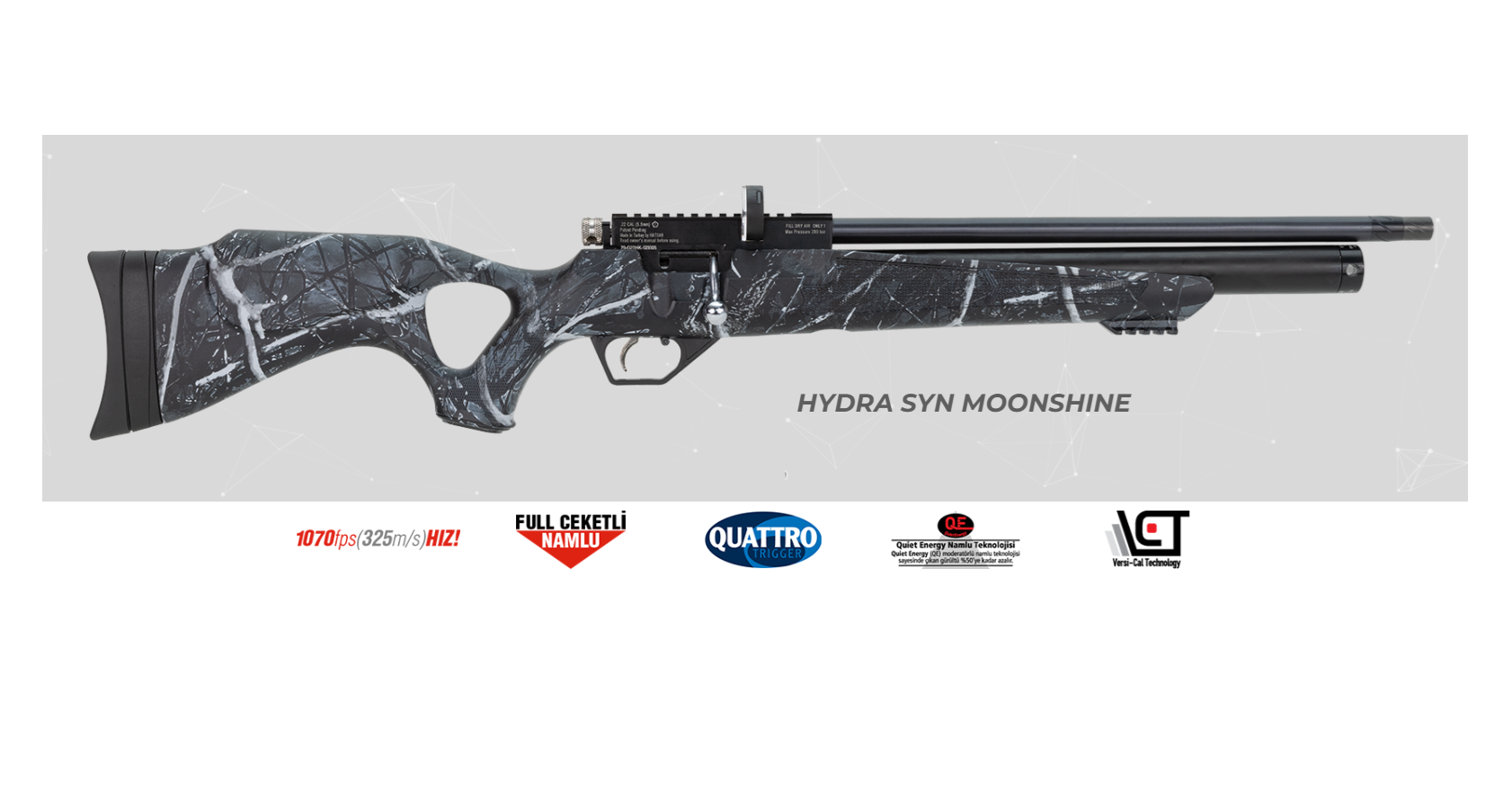 HATSAN Hydra SYN MOONSHINE PCP Havalı Tüfek
