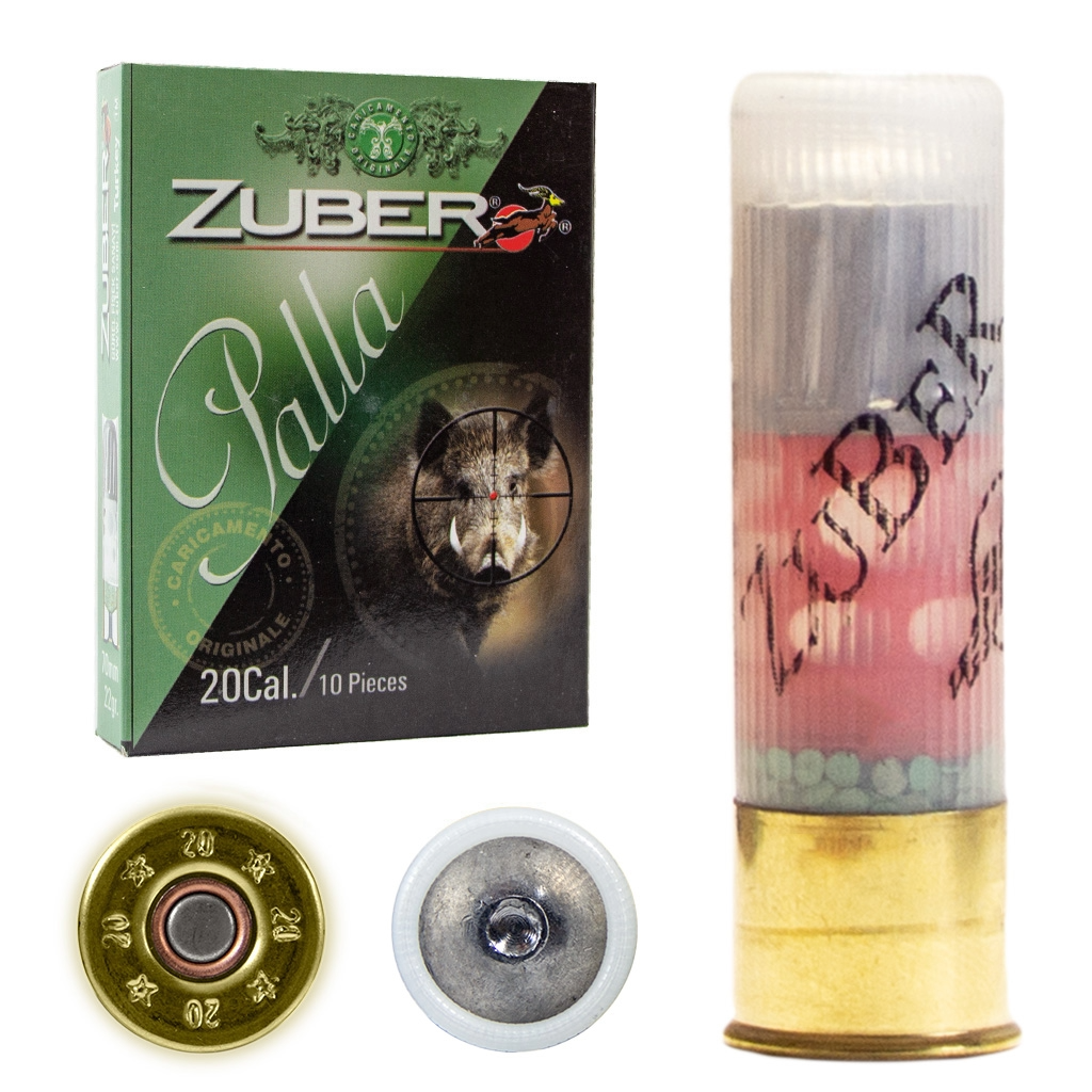 ZUBER 20 Kallibre Tek Kurşun - Palla