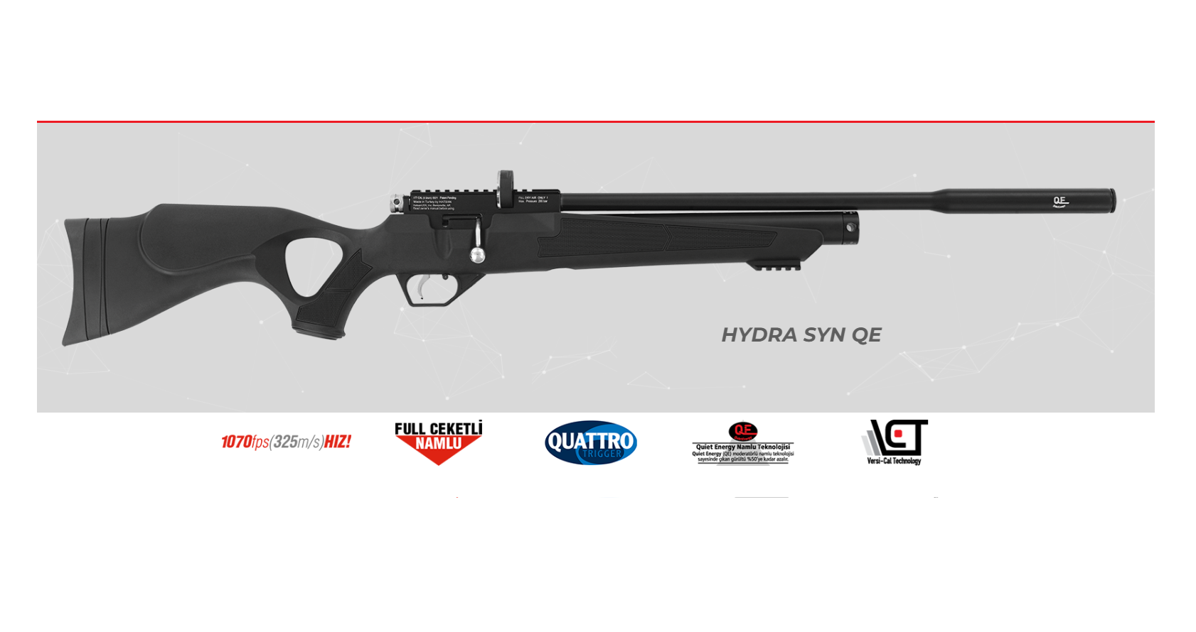 HATSAN Hydra SYN QE PCP Havalı Tüfek