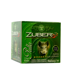 ZUBER 36 Kalibre (.410) Tek Kurşun Av Fişeği - Palla