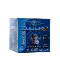 ZUBER 36 Kalibre (.410) Tek Kurşun Av Fişeği - Doppia Palla 36 Cal.